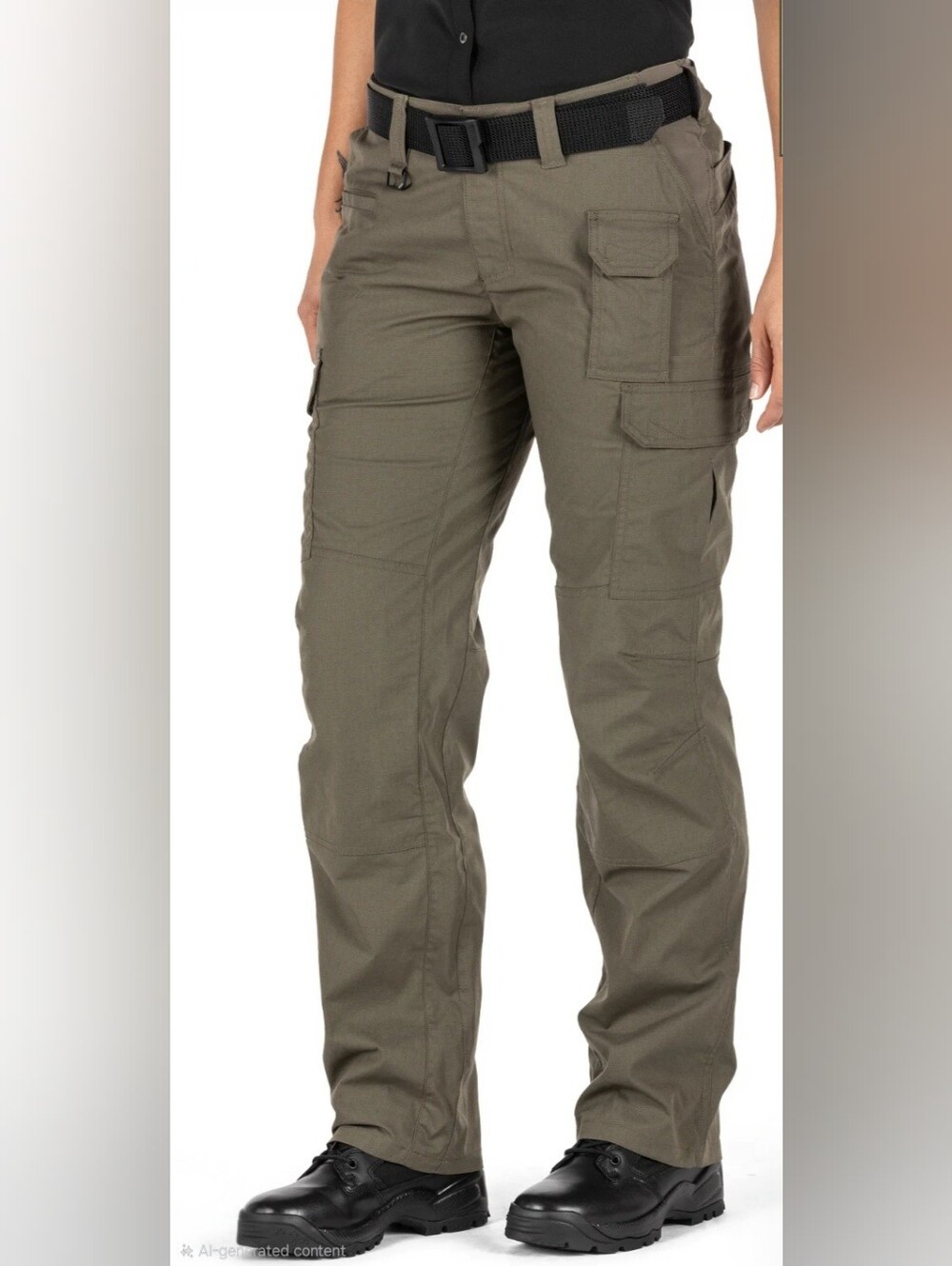 2 Pc: 5.11 Tactical Women's Olive & Kaki Straight-Leg Cargo Pants